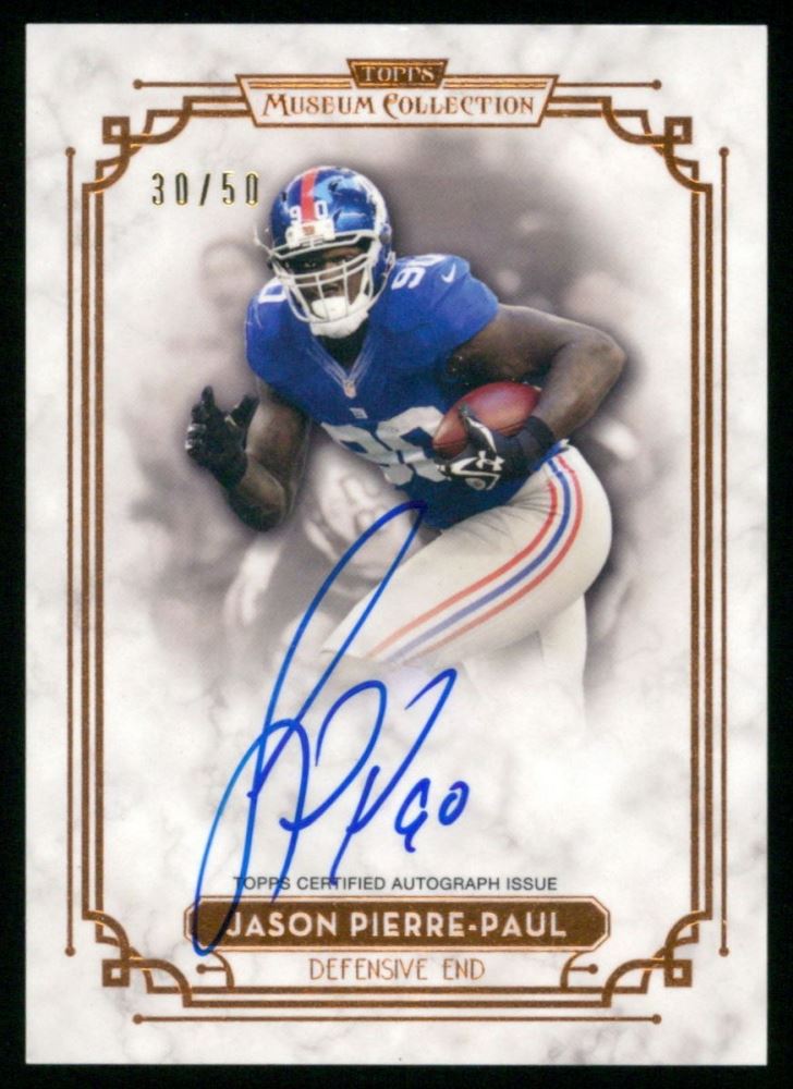 Jason Pierre Paul Autograph 2025