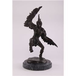 Marshall Mitchell (1917-), "Eagle Dancer" bronze