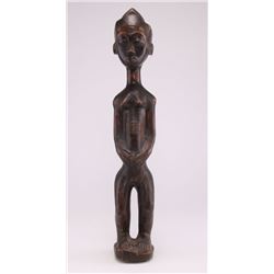 African female fetish figure, carved from wood, early
