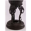 Image 6 : Japanese bronze vase or urn finely decorated with birds