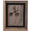 Image 2 : Rare original gouache painting on paper of Paris