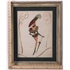 Image 2 : Rare original gouache painting on paper of Paris