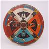 Image 1 : Rare 1985 hand painted wall clock signed "Brother Billy