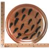 Image 2 : Prieto stoneware plate.  Signed by artist on bottom.