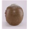 Image 5 : Stoneware face jug, unknown artist.  (Size: See second