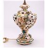 Image 3 : Vintage Capodimonte lamp.  (Size: See second photo for