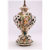 Image 4 : Vintage Capodimonte lamp.  (Size: See second photo for