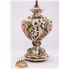 Image 7 : Vintage Capodimonte lamp.  (Size: See second photo for