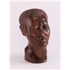 Image 1 : M. Bondji, African wood carving of a powerful figure.
