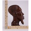 Image 2 : M. Bondji, African wood carving of a powerful figure.