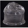 Image 4 : Vintage Val St. Lambert crystal Ram head keepsake box.