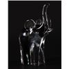 Image 1 : Nason, Murano blown glass elephant.  Signed on base