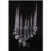 Image 1 : Munez, Lucite candelabra sculpture.  (Size: See second