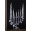 Image 2 : Munez, Lucite candelabra sculpture.  (Size: See second