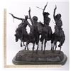 Image 2 : After Frederic Remington "Coming Thru the Rhye" with