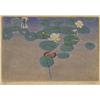 Image 1 : walter joseph phillips rca, cspwc, asa, WATER LILIES., Colour woodcut, signed and numbered 162 i...