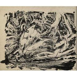 arthur lismer rca, osa, cspwc, TANGLE-WEST COAST., Ink and drybrush, signed with initials;, ti...