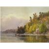 Image 1 : lucius richard o'brien prca, osa, LAKE ROUSSEAU., Watercolour, signed and dated 1895;, titled...