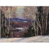 Image 1 : MANLY edward macdonald, rca, osa, WINTER LANDSCAPE., Oil on canvasboard, signed; presentation...