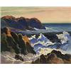 Image 1 : joachim george gauthier, rca, osa, ROCKY SHORE OF LAKE SUPERIOR., Oil on board, signed; titled...