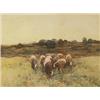 Image 1 : frederick charles vipond ede osa, SHEEP GRAZING., Watercolour, signed., Sight 26 x 35.5 cm. (1...
