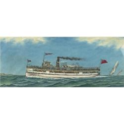 C.I. GIBBONS, JASMINE., Colour pencil and graphite, signed and dated 1908, inscribed Toronto, On...