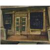 Image 1 : john jack martin rca, osa, cpe, FACADE AT BAMBURG., Oil on panel; signed, titled and dated 1954...