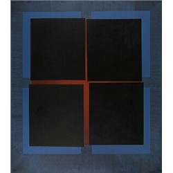 gerald leslie sevier, ANCIENT SYMBOL NO. 26., Oil on canvas, signed and dated 69., 122 x 106.7...