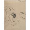 Image 1 : harold barling town rca, osa, cpe, LOVE DRAWING., Ink, signed and dated 16.3.69., 45.1 x 33.6...