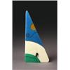 Image 1 : maryon kantaroff, A SLICE OF LANDSCAPE., Mixed media wall sculpture, signed;, titled label ver...