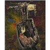 Image 1 : jesus carlos de vilallonga, MATERNITE NO. 2., Acrylic on masonite, signed., 29.9 x 24.8 cm. (1...