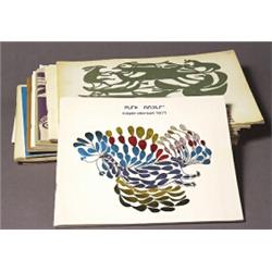 collection of 12 cape dorset print catalogues Cape Dorset a Study in Depth and Eskimo Graphic