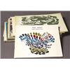 Image 1 : collection of 12 cape dorset print catalogues Cape Dorset a Study in Depth and Eskimo Graphic