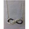 Image 1 : Infinity design necklace set with Diamond