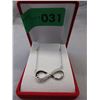 Image 2 : Infinity design necklace set with Diamond