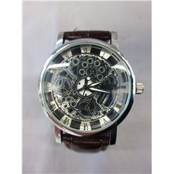 New Man's Skeleton mechanical wristwatch