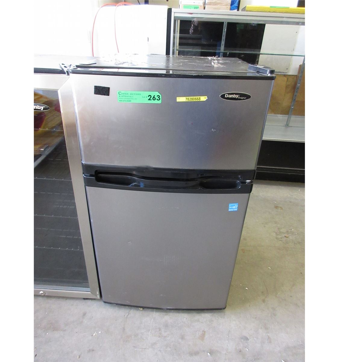 Used Danby mini fridge with freezer