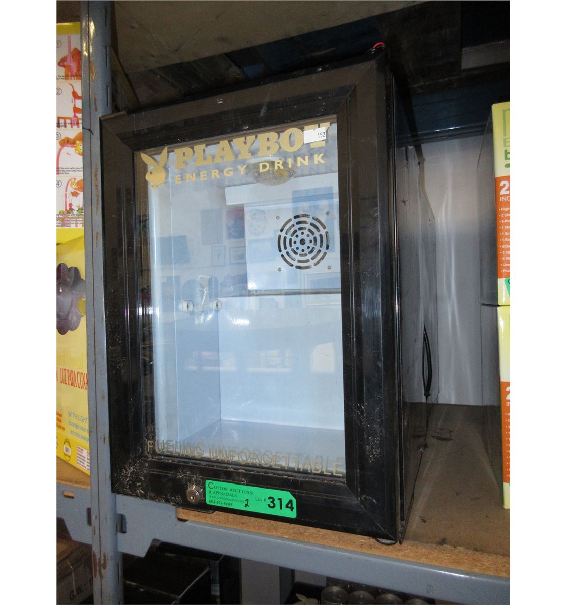 2 Playboy Energy Drink Mini Fridges Used