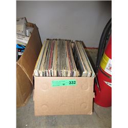 40 Used LP records - approximate count