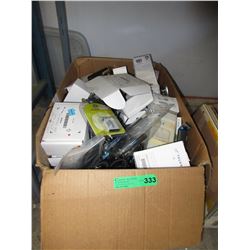 Large box of electronics