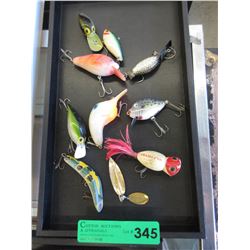10 Vintage fishing lures
