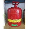 Image 1 : Justrite Safety Can - 5 gallon