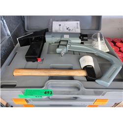 New - Air powered floor nailer kit with case