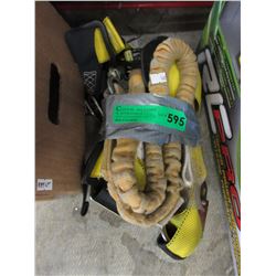 Used safety & ratchet straps