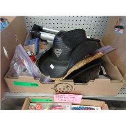 Box of assorted goods