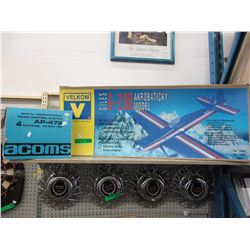 Velkom G-200 plane model with ACOMS controller