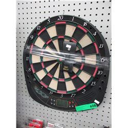 Used electronic dart board & darts