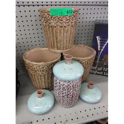 7 New glazed ceramic patio decor items
