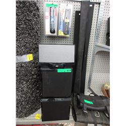 Used electronic sound system pieces