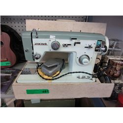 Used portable Viking sewing machine